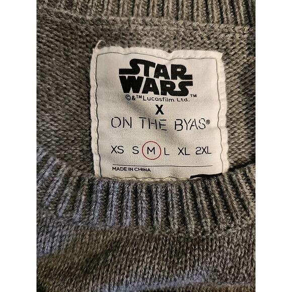 Star Wars Sweater Mens Medium Stormtrooper Pullover 100% Cotton - Picture 4 of 5